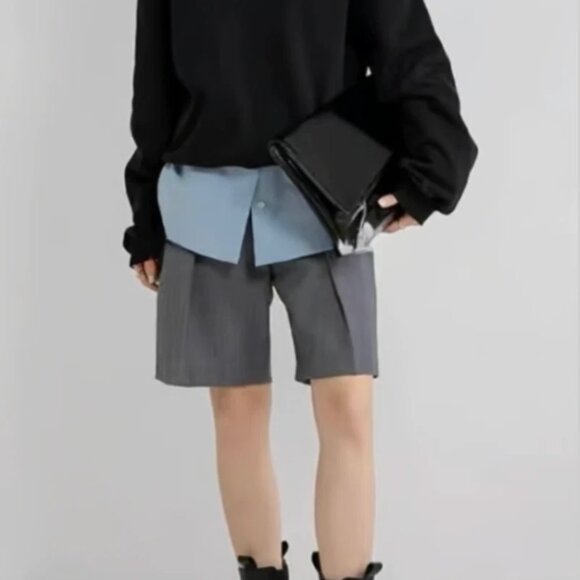 Uniqlo Unisex Basic Black Sweatshirt - Size S - Picture 3 of 8